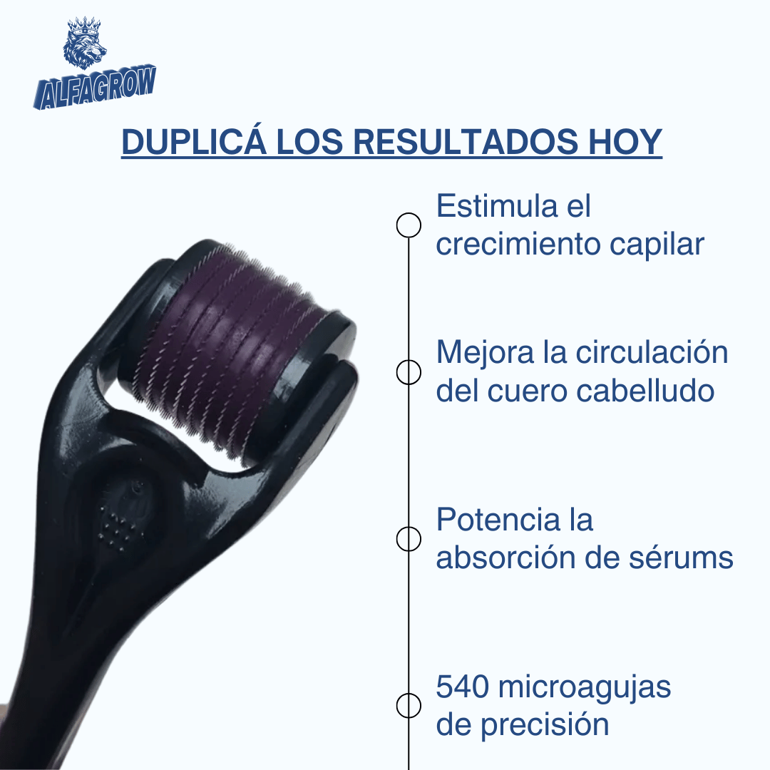 Dermarroller Capilar 0,5MM | ALFAGROW®