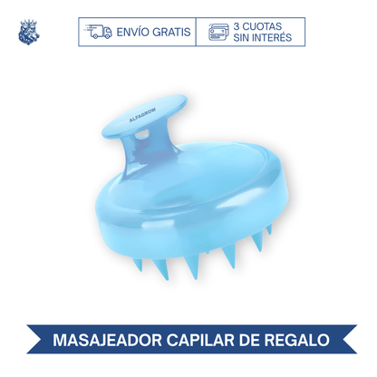 MASAJEADOR CAPILAR DE SILICONA