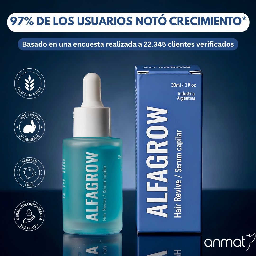 Tratamiento Capilar para Reactivar Folículos Dormidos - Alfagrow®