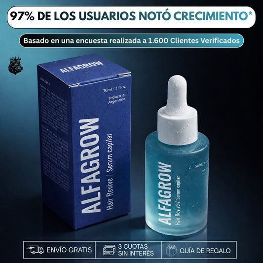Tratamiento Capilar para Reactivar Folículos Dormidos - Alfagrow®